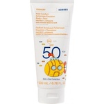 KORRES Нежен детски слънцезащитен крем с кисело мляко, Korres Yoghurt Kids Comfort Sunscreen Emulsion Body+Face SPF50 (200ml) - Kids Body & Face Sunscreen