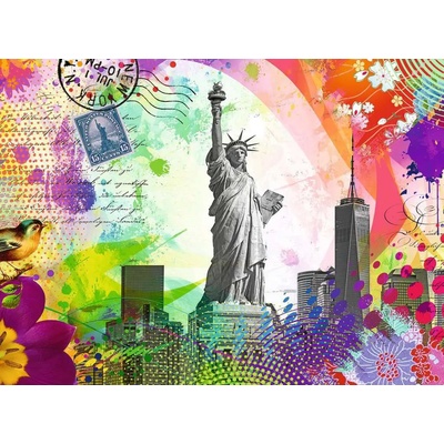 Ravensburger - Puzzle Postcard from New York - 500 piese