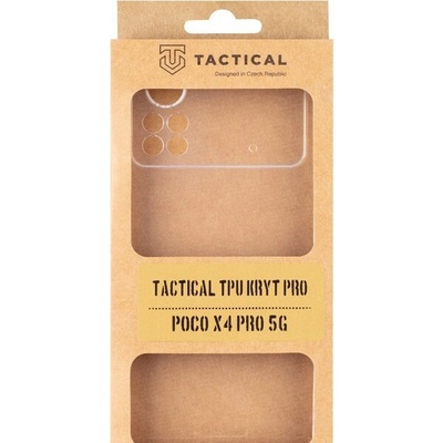 Púzdro Tactical TPU Poco X4 Pro 5G čiré