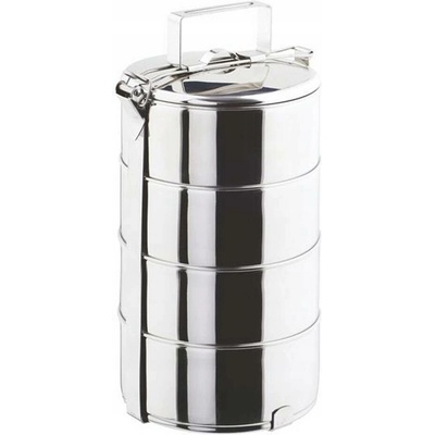 TORO Jídlonosič TORO, čtyři patra, objem 4x1 l, průměr 16 cm