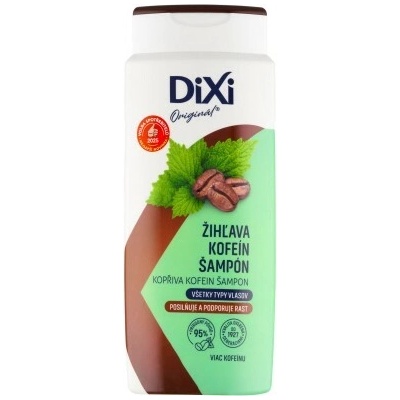 Dixi kopřivovo-kofeinový šampon proti vypadávání vlasů 400 ml