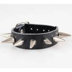Black & metal гривна с шипове 1 - bwz-481