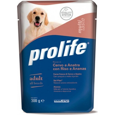 Zoodiaco Prolife Adult Jeleň a kačica s ryžou 300 g