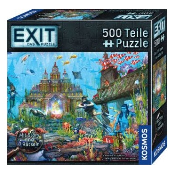 Kosmos Spiele EXIT® - Das Puzzle: Der Schlüssel von Atlantis | Inka Brand, Markus Brand, Emely Brand