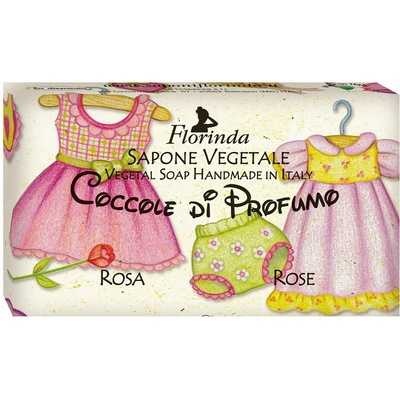 Florinda rastlinné mydlo ruža 100 g