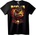 NOONEBRAND Тениска с Череп и Змия DAMN - 5XL, White
