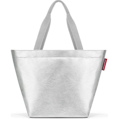 Reisenthel Shopper M Silver crackle