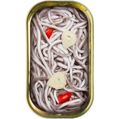 Vigilante Úhoříci Surimi tipo angula pikantní na česneku 110 g
