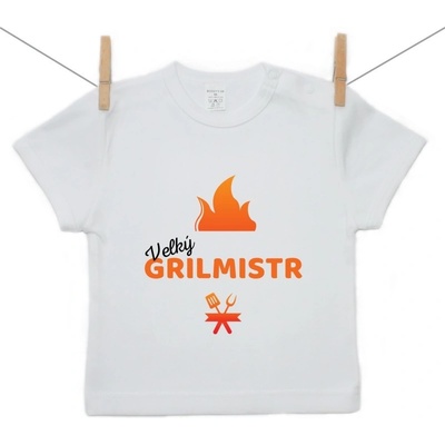 Boodyy tričko s krátkým rukávem Velký grilmistr