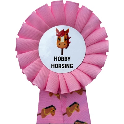 Kokarda jednořadá HOBBY HORSING průměr 8 cm – Zbozi.Blesk.cz