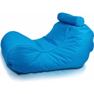 TiaHome Sedací vak Ležadlo XL polyester Svetlo modrá