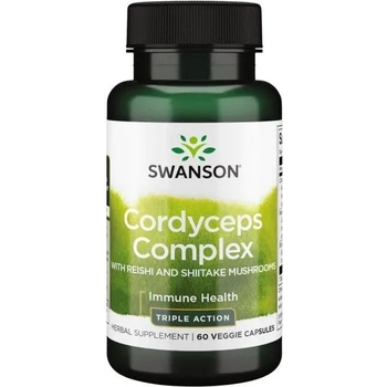 Swanson Cordyceps Complex, 600 mg, 60 капсули, Swanson