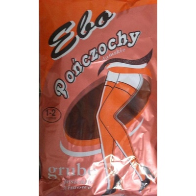 EBO SILNÉ PUNČOCHY NA OPASEK Béžová