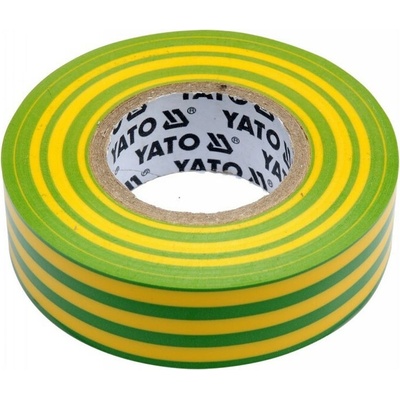 Yato Izolačná páska 19 x 0,13 mm x 20 m zelenožltá