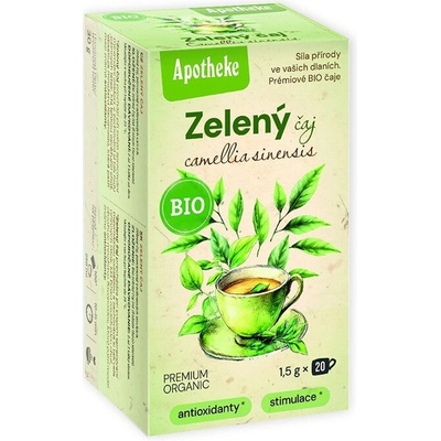 APOTHEKE Zelený čaj BIO 30 g