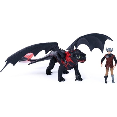 Фигури DreamWorks Dragons - How to Train Your Dragon, Trial of Flame, Toothless and Hiccup (6075557)