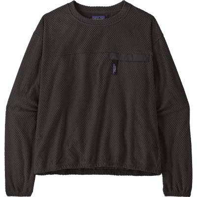 Patagonia Дамски поларен пуловер Patagonia Women's Textured Fleece Crewneck Fleece jumper - Black (105-7275-0114)