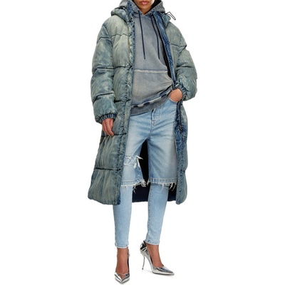 Diesel W-AVES-LONG jacket BLUE