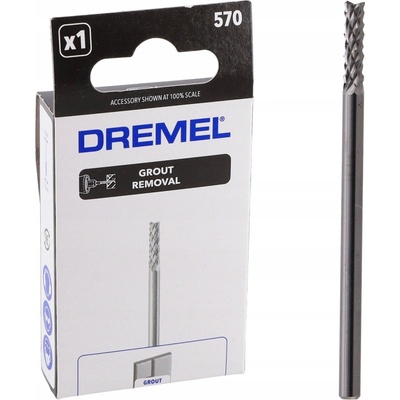 bit DREMEL na odstraňování zálivkové malty 3,2 mm 570