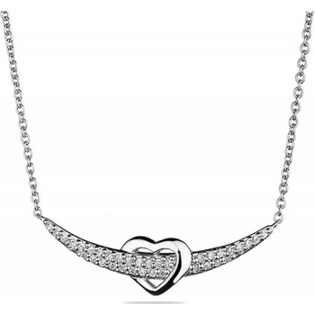 Image 1 of Swan Сребърно колие с циркони MR2445N Swan