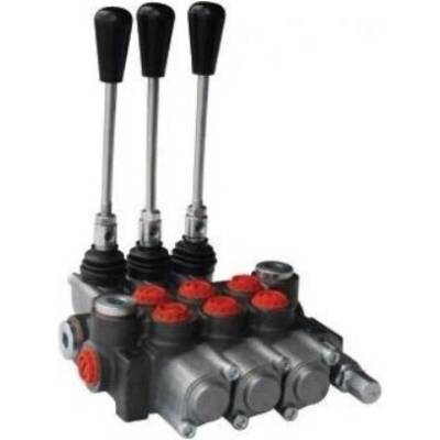 Rozvaděč hydraulický třípákový dvojčinný 80l průtok TAT