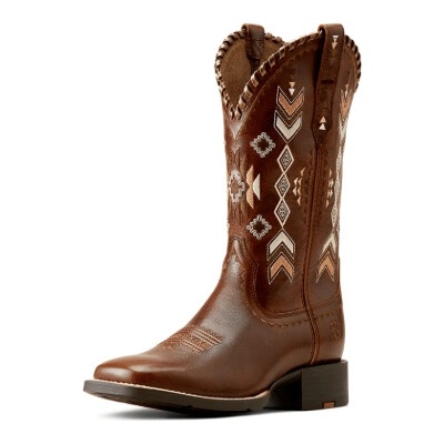 *W* Westernové boty Ariat® Skyler Round UP dámské canyon tan