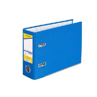 Office 1 Superstore Класьор, банков А5, 8 cm, несглобен, 50 броя, син (O1S 3' A5 EDGE BLUE)