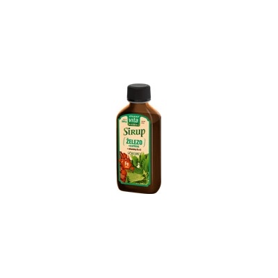 MaxiVita Bylinný sirup ŽELEZO + KOPŘIVA 200 ml
