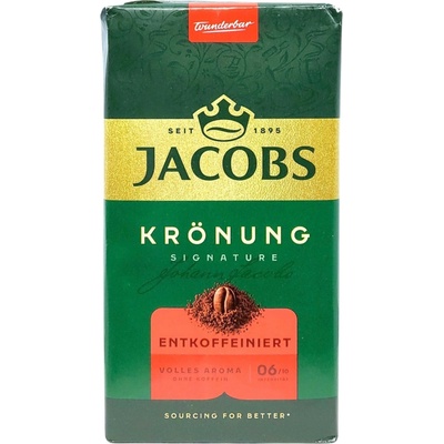 Jacobs Krönung Entkoffeiniert mletá 0,5 kg