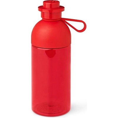 LEGO fľaša transparentná červená 500ml