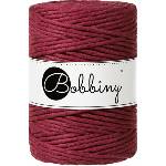 Bobbiny Macrame Cord 5 mm 100 m Wine Red юта (MX-E092)