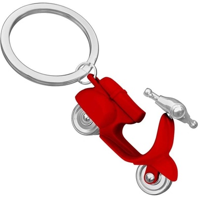 Prívesok na kľúče Metalmorphose Scooter červený