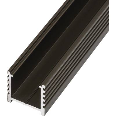 LED profil N12B - nástěnný bronzový - Profil bez krytu 1m TL-092212 092212