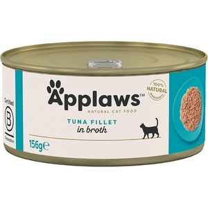 Applaws Tuna Fillet in broth риба тон в бульон 156gr - zoomagazintiger - 5,20 лв