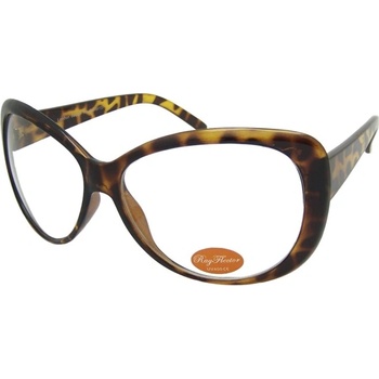 Ray Flector RF131/Clear Lens Geek Vintage Remade Cosy Fit Tortoise Shell