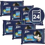 FELIX Капсули FELIX Fantastic с сьомга и платика в желе 24 x 85 г