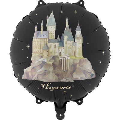 PartyDeco Fóliový balón Harry Potter Bradavice 35 cm