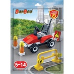 BanBao Мини Конструктор, Ban Bao, Пожарникарско бъги, 33 части (B7207)