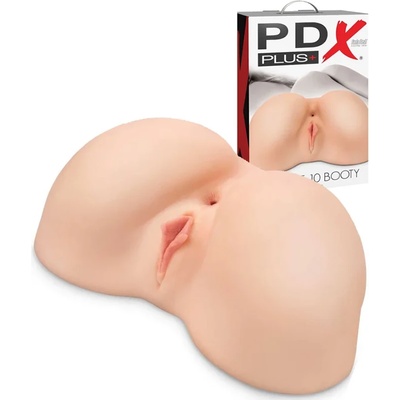 Реалистично женско дупе, 2 интимни отвора - Perfect 10 Booty Flesh (D-236603)