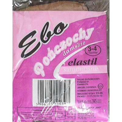 EBO SAMODRŽÍCÍ PUNČOCHY ELASTIL Béžová