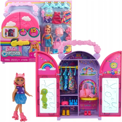 Barbie Skriňa Chelsea oblečenie a doplnky HXN03