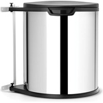 Brabantia Кош за смет за вграждане Brabantia Built-In 15L, Brilliant Steel (647044)