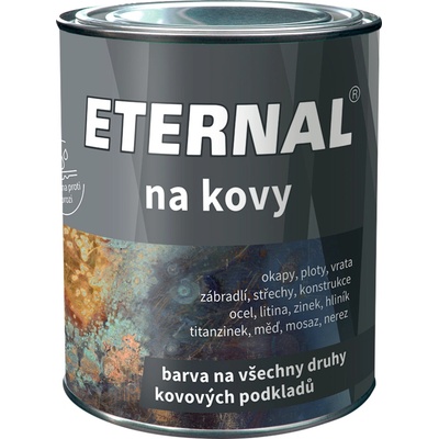 Antikorózna farba Eternal na kovy 0,7 kg palisander 410