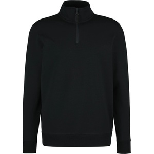Stoic Мъжки вълнен пуловер Stoic MerinoFleece335 MMXX. Lulea Half Zip Merino jumper - Black (005-5597-0111)