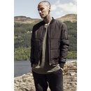 Urban Classics Basic Quilt bomber jacket olive