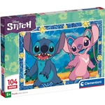 Clementoni Детски пъзел Clementoni от 104 части - Стич (вариант 4) (27573) - baby