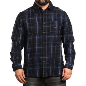 SULLEN мъжка риза sullen - nightfall flannel - scm4988_nv