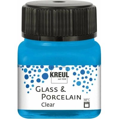 Kreul Clear Боя за стъкло и порцелан Water Blue 20 ml 1 бр (16296)