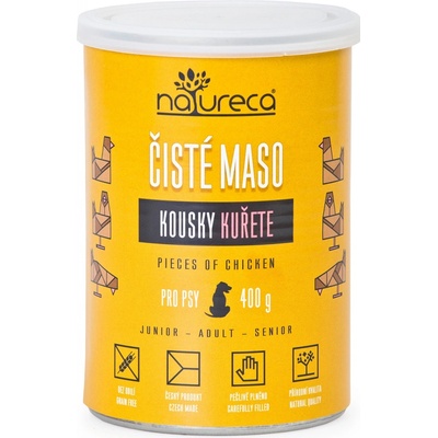 Natureca Adult kuracie kúsky 400 g
