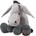 Амек Тойс Плюшена играчка Амек Тойс - Магаре, сиво, 60 cm (050213-1)